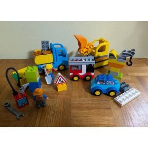 Lego Duplo 10812 Truck Construction Excavator 10816 My First Cars Trucks Lot